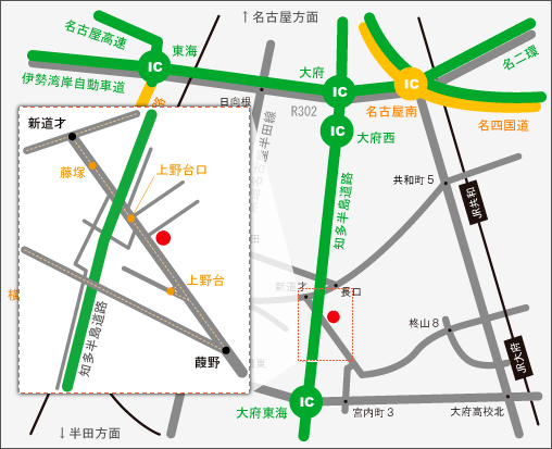 会社案内図