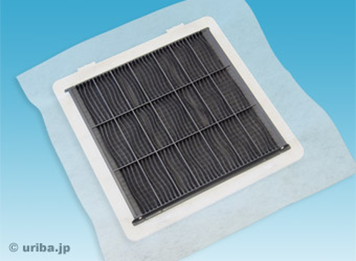 エアコンの内側に装着3